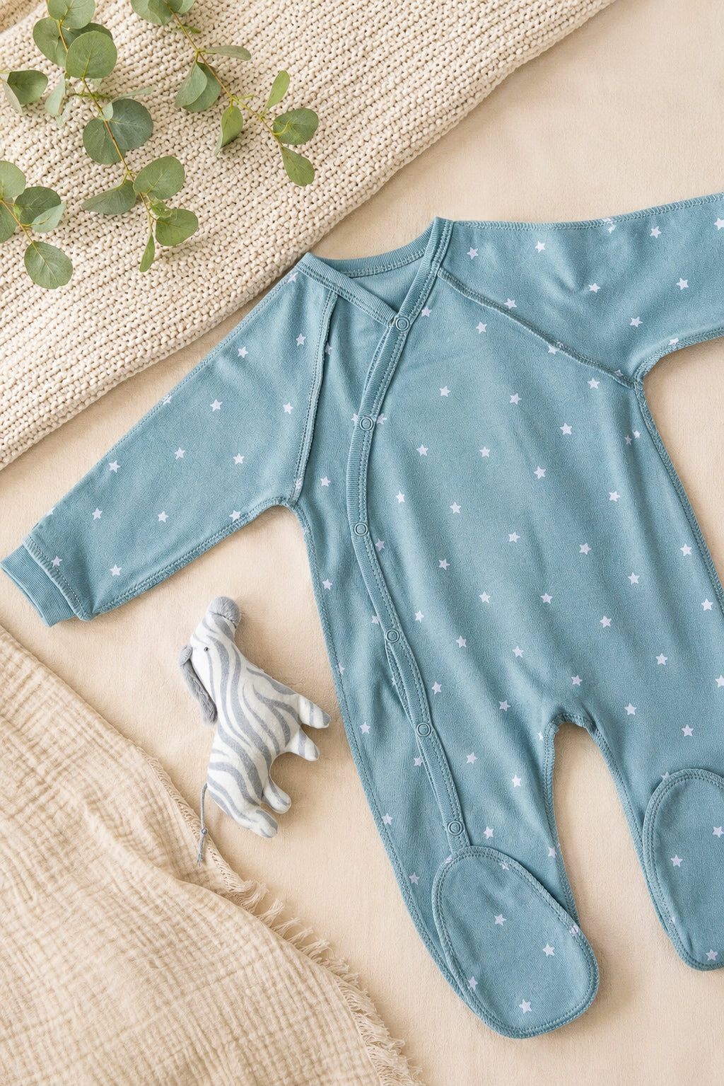 Sleepsuit Outseam - Grey