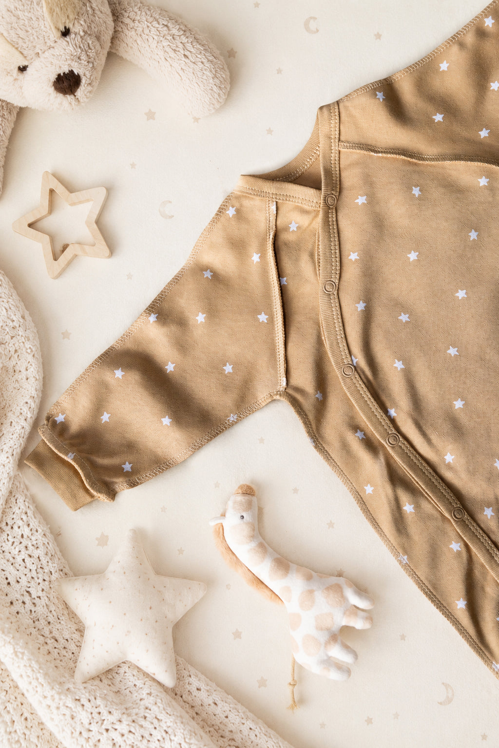 Sleepsuit Outseam - Brown